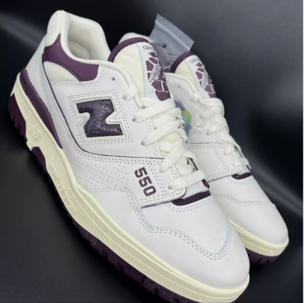 Women's Aimé Leon dore x 550 purple style bb550ar1